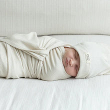 Load image into Gallery viewer, Rib Swaddle & Beanie Set