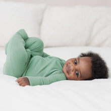 Load image into Gallery viewer, Rib Zip Fit &amp; Beanie Set 3-6 Months

