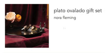 Load image into Gallery viewer, Plato ovalado gift set. (Base and 3 minis in a luxe finish)

