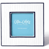 Pinstripe Square Frame w/Personalization