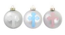 Cross Ornament w/Personalization