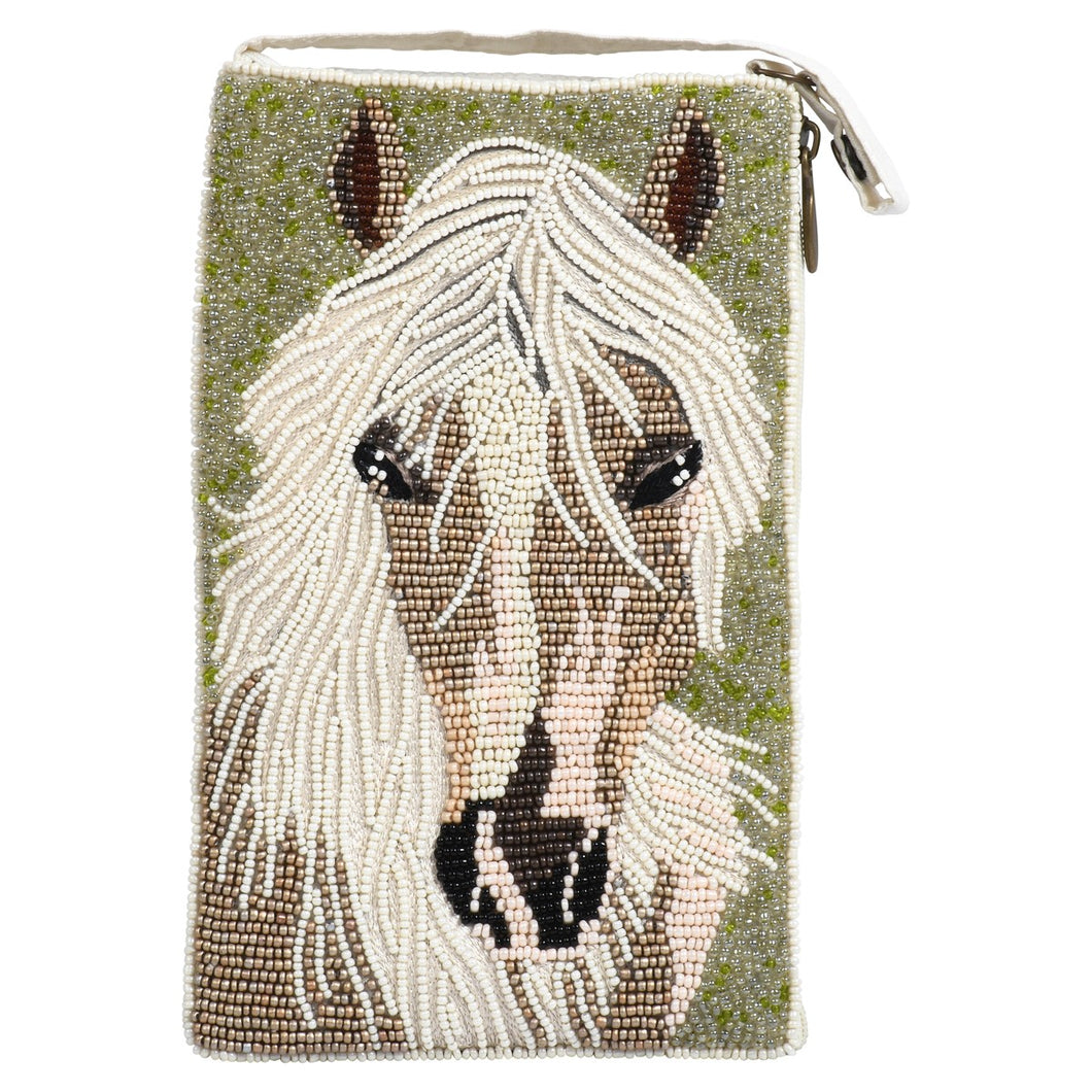 Beaded Horse Club Bag