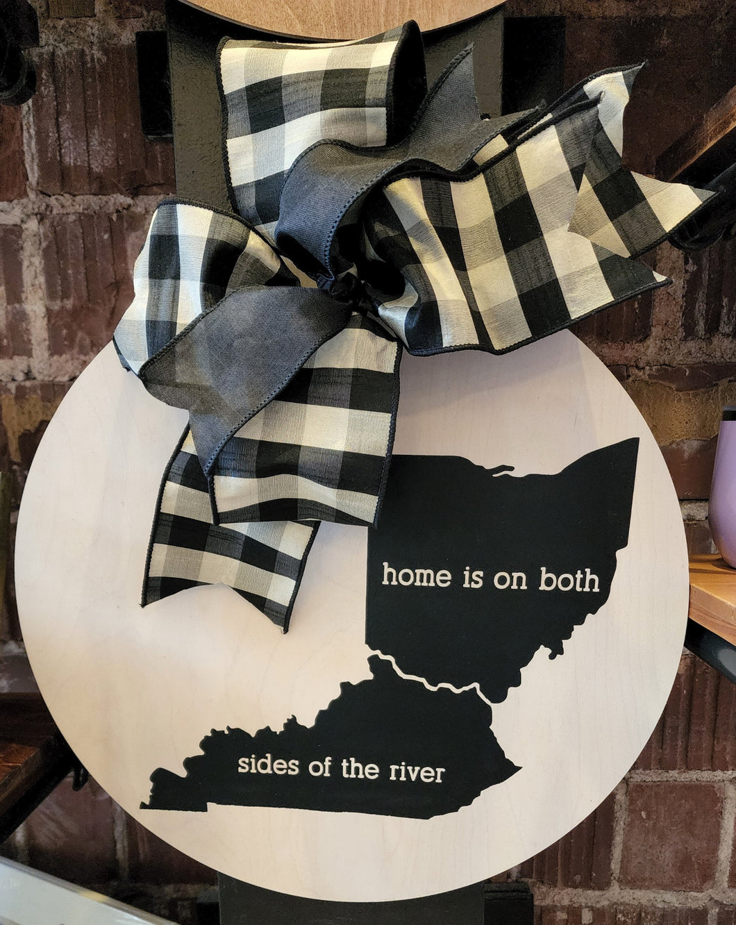 Kentucky-Ohio Door Hanger