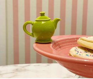 Nora Fleming + Fiesta Dinnerware Tray w/Teapot Mini